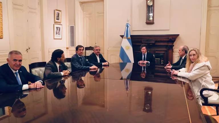 Reunión de Milei con los gobernadores del Norte