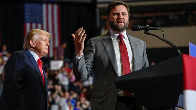 Donald Trump eligió a JD Vance como su vicepresidente