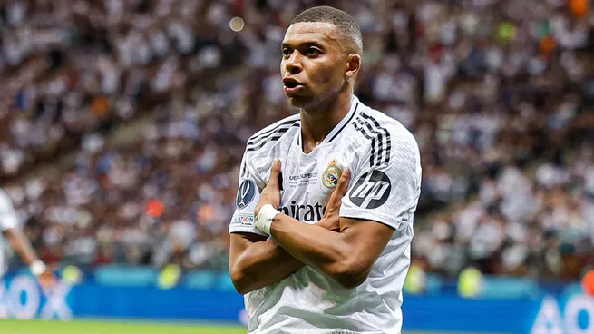 Mbappé tuvo un debut soñado con Real Madrid